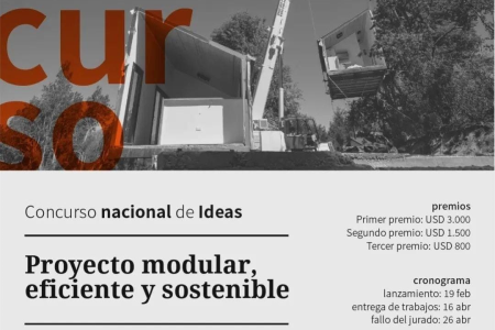 Concurso de ideas para proyecto modular sostenible