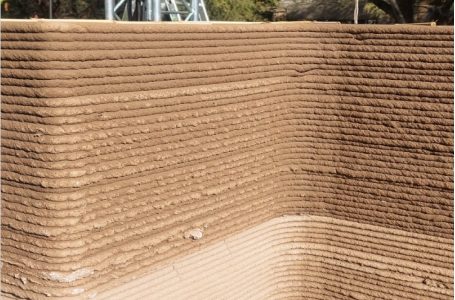 Dos argentinos imprimen casas de tierra en 3D 