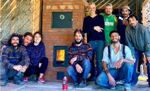  Bioarquitectura en la Patagonia, nota en diario Rio Negro